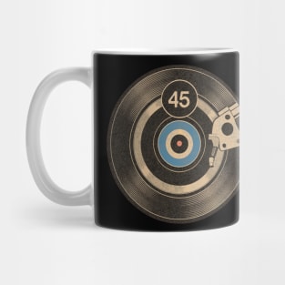 45 Record Adapter (Distressed) Mug